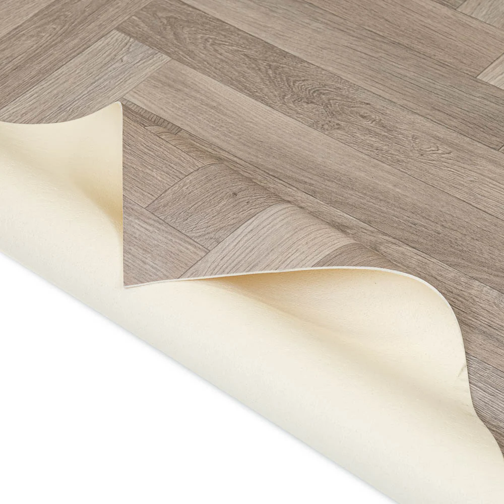 Alaska 592 Vintage Herringbone Wood Vinyl Flooring - Image 4