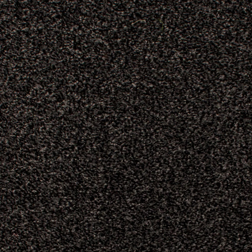 Anthracite Grey Black Urban Legend Felt Backed Saxony Carpet - Image 2