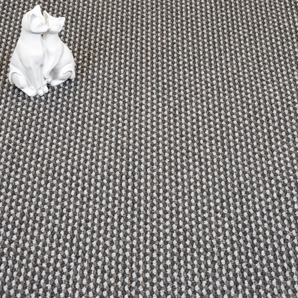 Anthracite Richmond Loop Feltback Carpet