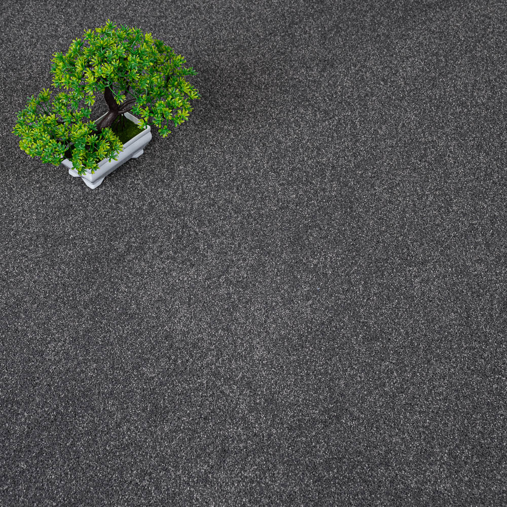 Anthracite Zenith Twist Carpet by Cormar