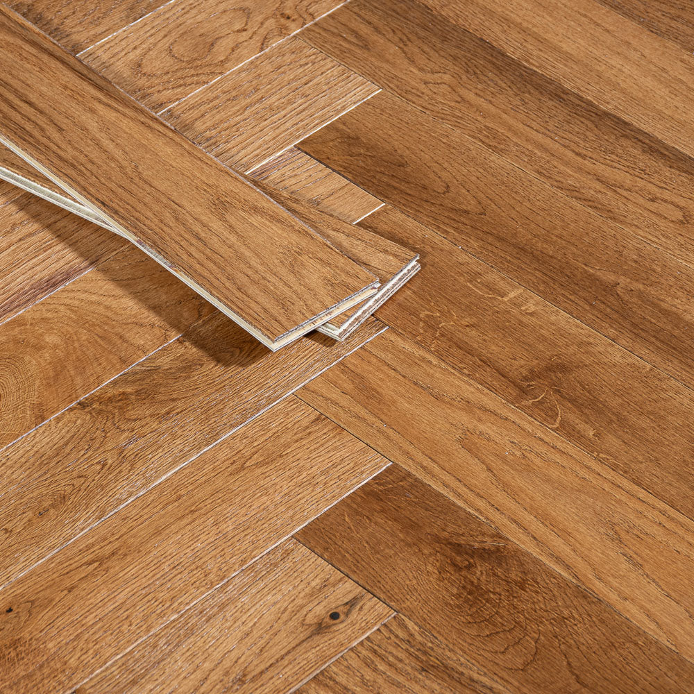 Antique Oak Herringbone 12/2mm Engineered Wood Flooring - Image 5