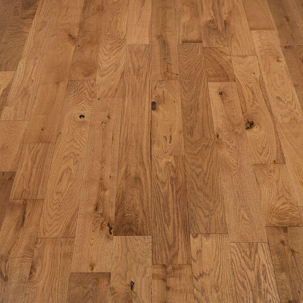 Antique Oak Random Length Plank 12/2mm Engineered Wood Flooring - Image 4