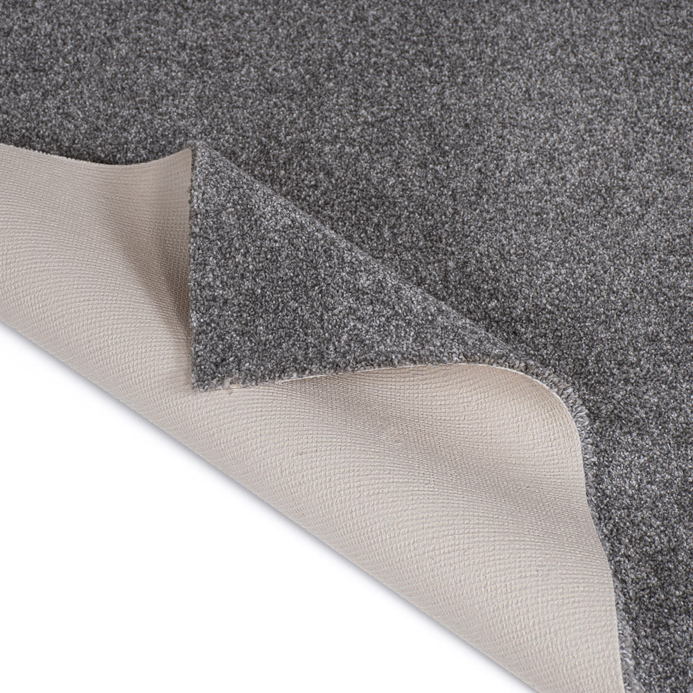 Ash Grey 940 Soft Noble Saxony Carpet Clearance - Image 4