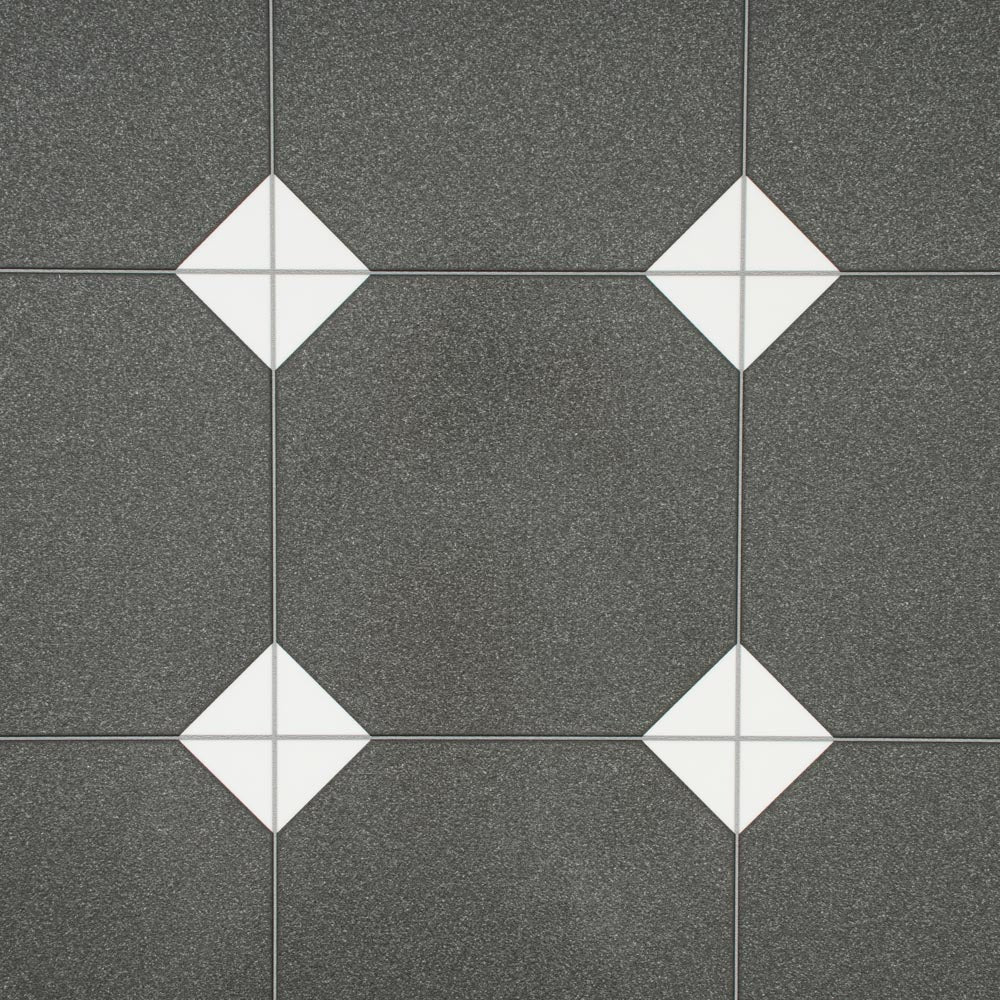 Avondale 990M Sonora Glossy Tile Vinyl Flooring - Image 4
