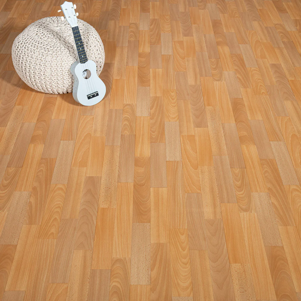 Beech Beige Brown Iconik 260 Vinyl Flooring - Image 2