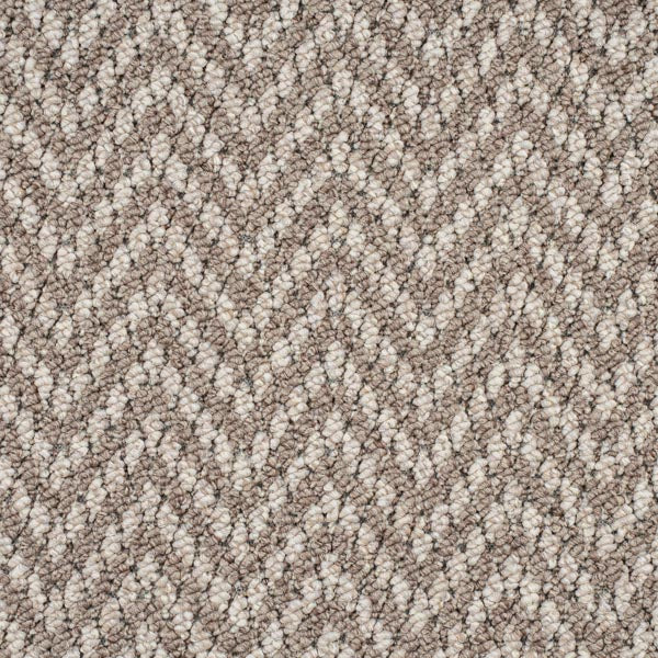Beige Aztec Herringbone Carpet - Image 4