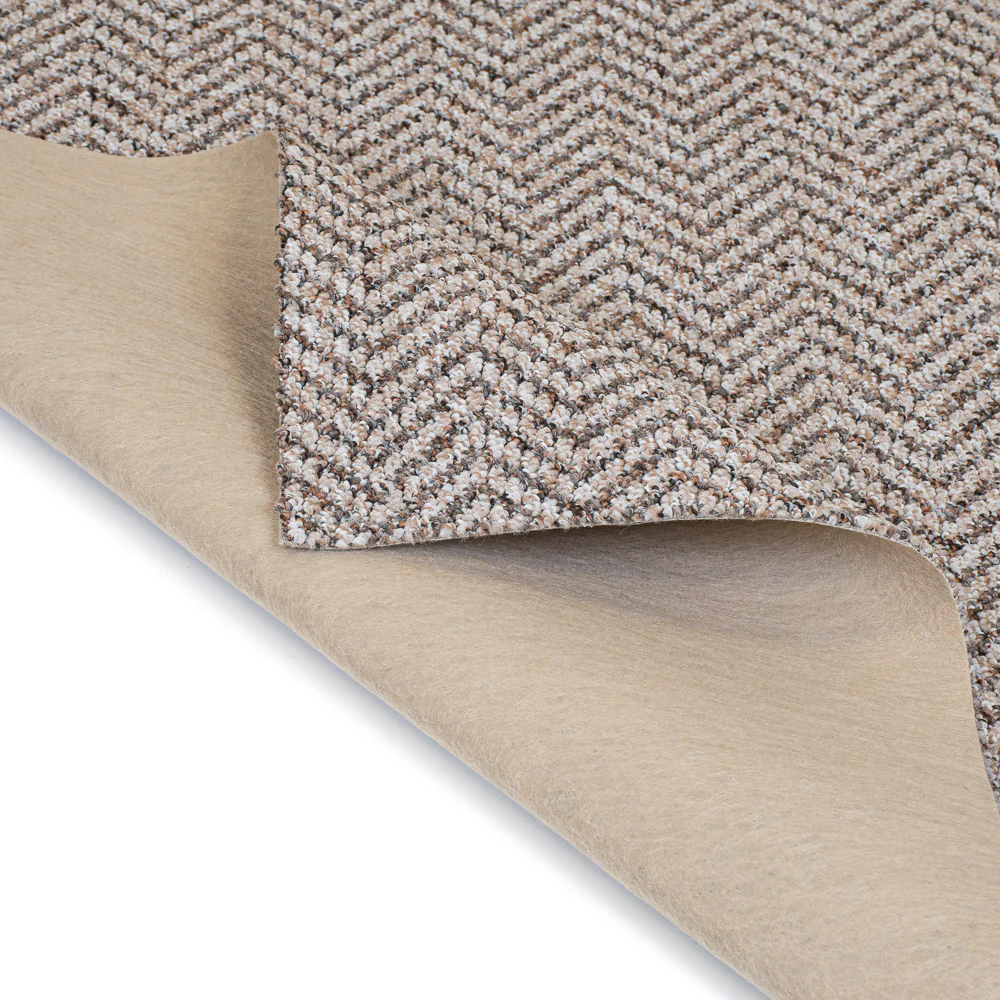 Beige Brown 2016 Chile Herringbone Loop Carpet - Image 4