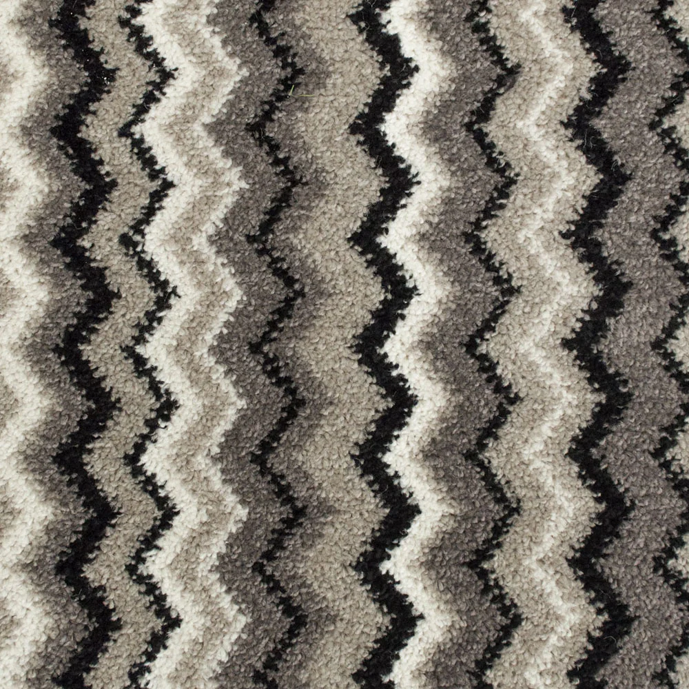 Beige Zig Zag Carpet - Image 2
