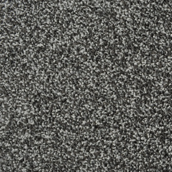 Black & Grey Charm Saxony Carpet - Image 2