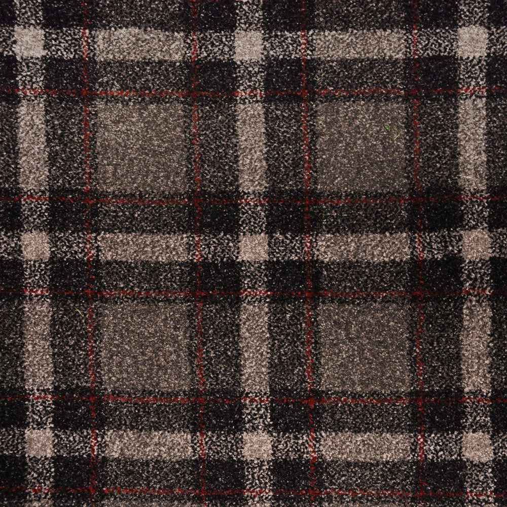 Black Red Dali Tartan Carpet - Image 4