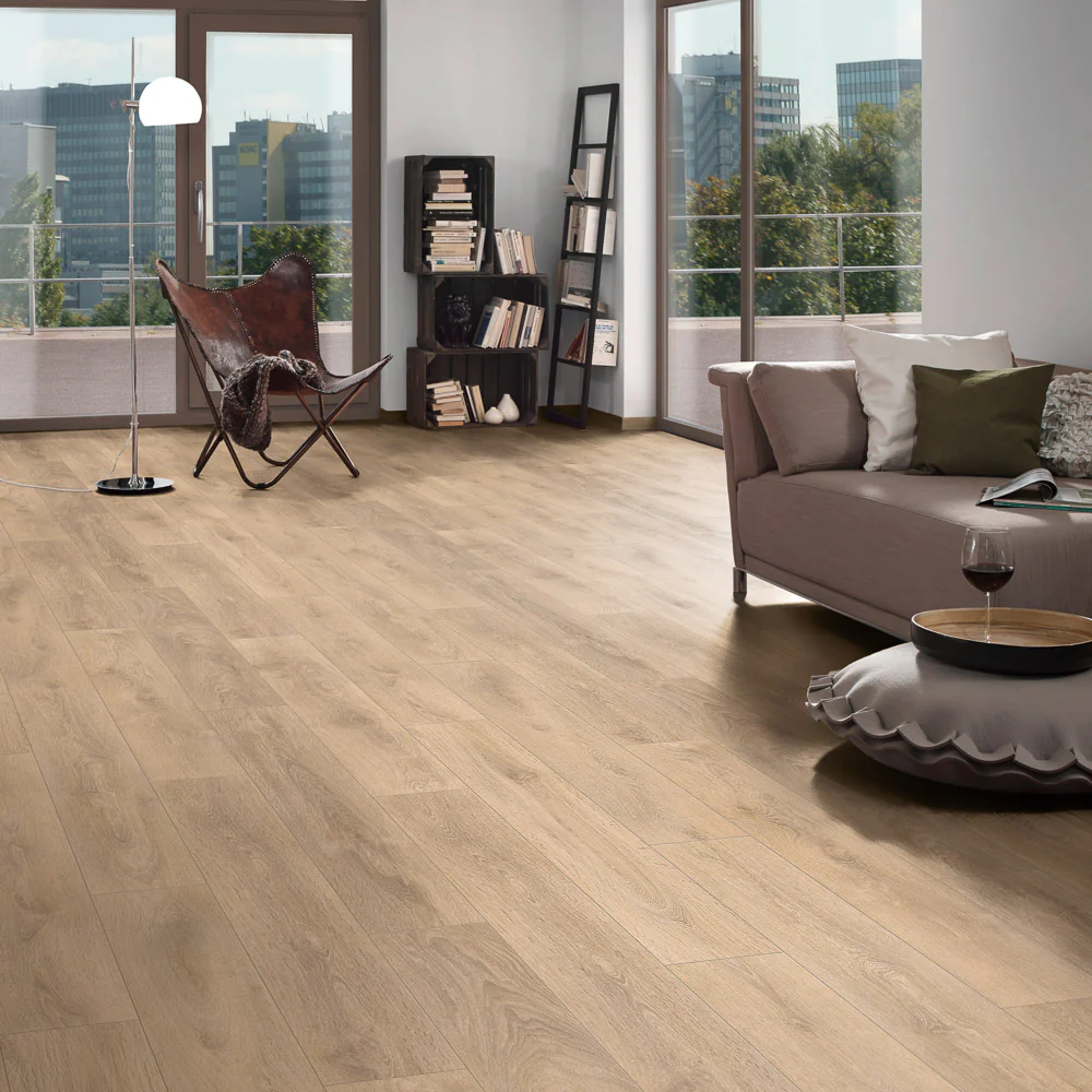 Blonde Oak 8575 Super Natural Classic 8mm Laminate Flooring by Krono Original