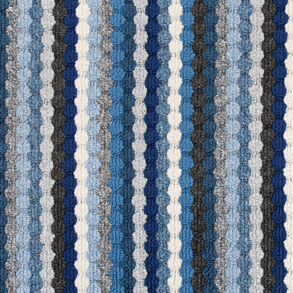 Blue 6936 Multi Stripe Loop Carpet - Image 5