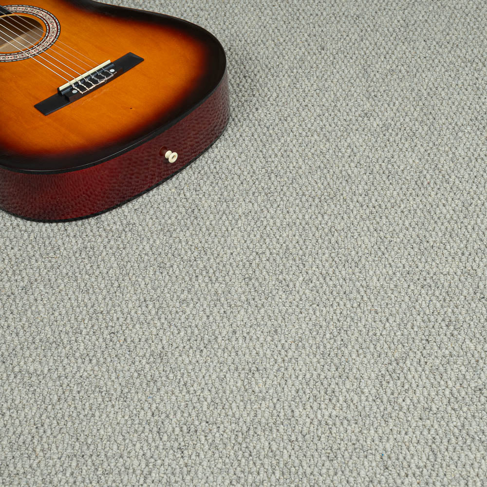 Bone 08 Royal Windsor Wool Loop Carpet by Abingdon