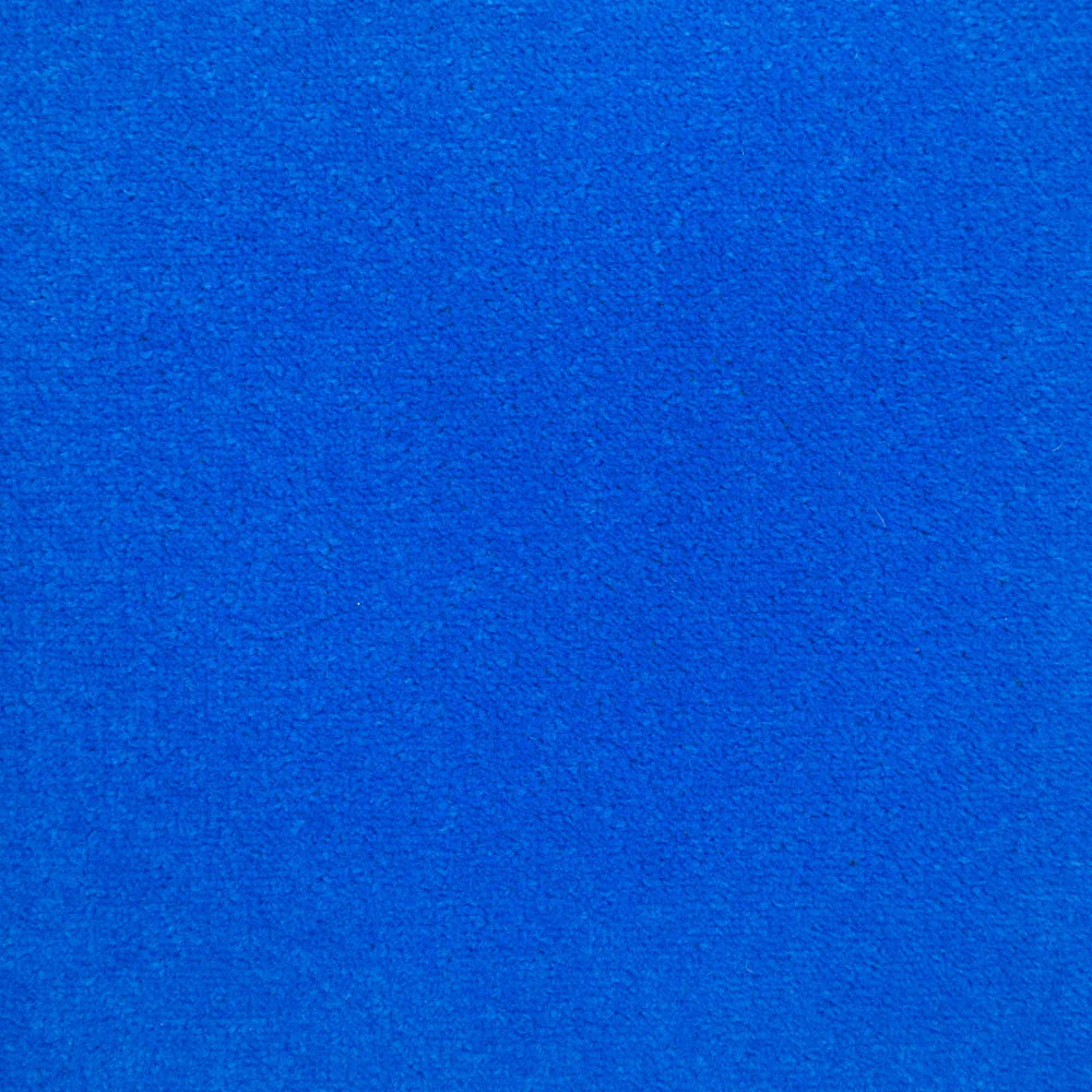 Bright Blue Belton Feltback Twist Carpet - Image 4