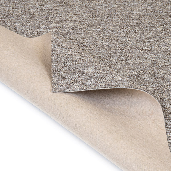 Brown Beige Utah Loop Feltback Carpet - Image 4