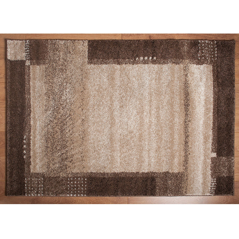 Brown / Cream Kanvas Bengal Rug - Image 2
