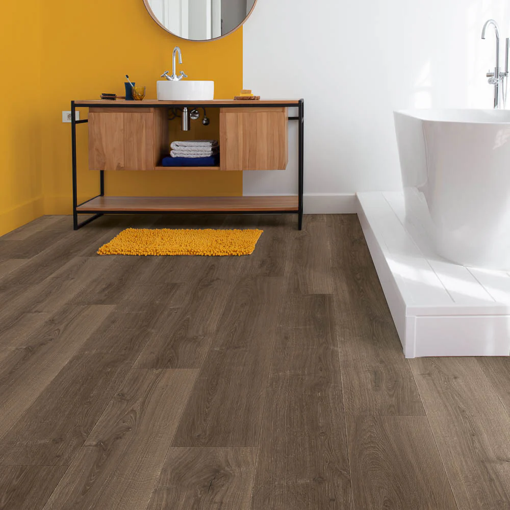 Brushed Oak Brown SIG4766 Capture 9mm Laminate Flooring by Quick-Step - Image 5