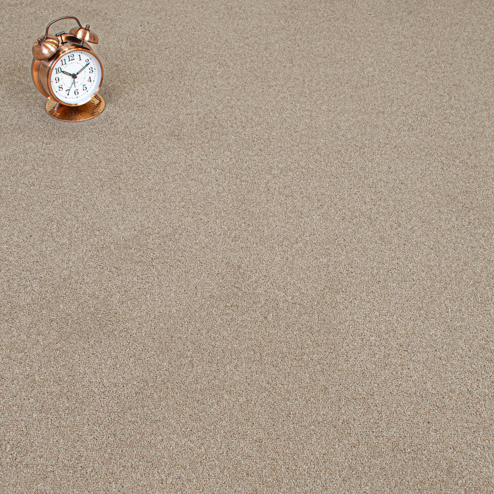 Camel Pembroke Twist Carpet by Cormar