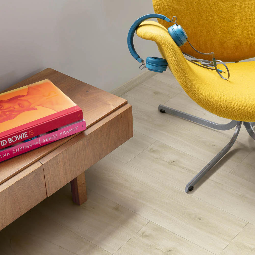 Canyon Oak Beige AVSPU40038 Alpha Blos 5mm Click LVT Flooring by Quick-Step - Image 2