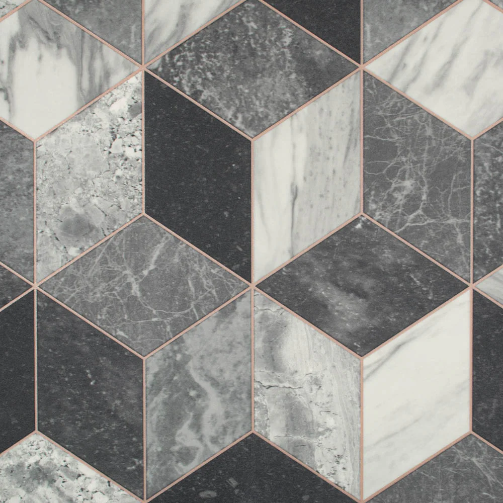 Castleton 904M Art Decor Tile Vinyl Flooring Clearance - Image 2