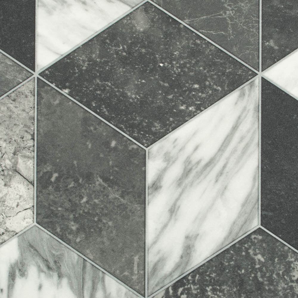Castleton 909E Art Decor Tile Vinyl Flooring Clearance - Image 3