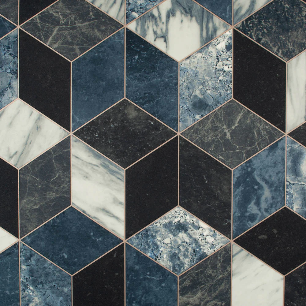 Castleton 964D Art Decor Tile Vinyl Flooring - Image 5
