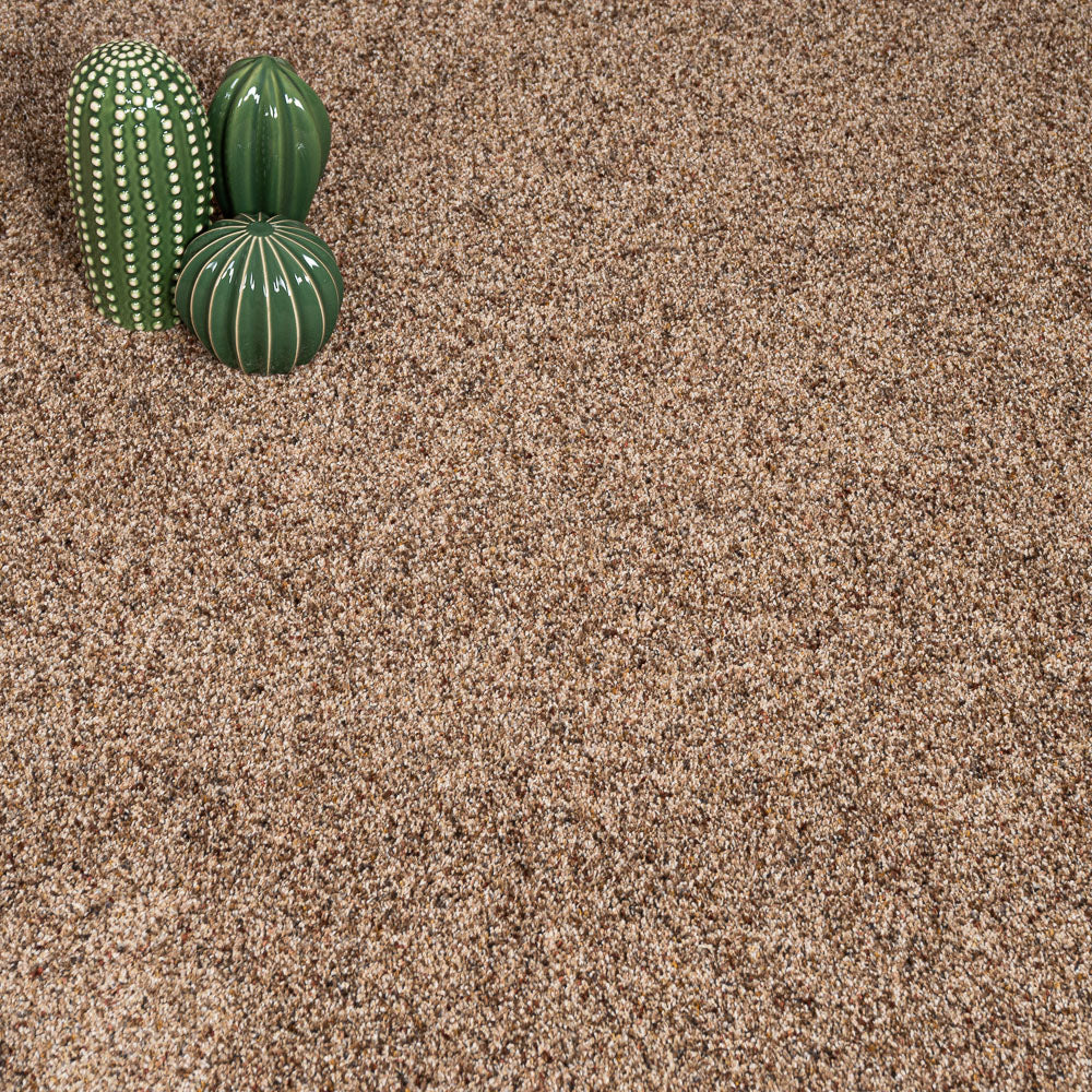 Cinnamon Wild Silk Love Story Carpet by Abingdon