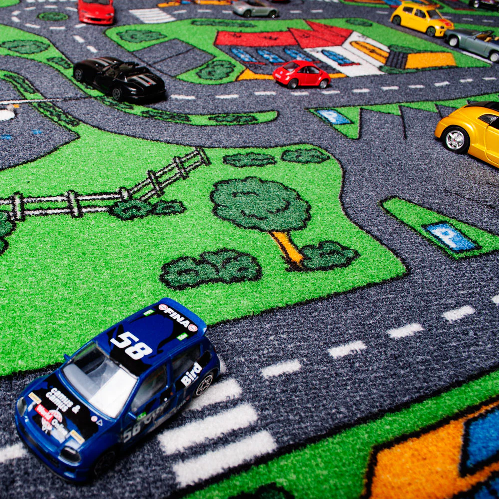 City 158 Anthracite Kids Carpet - Image 4