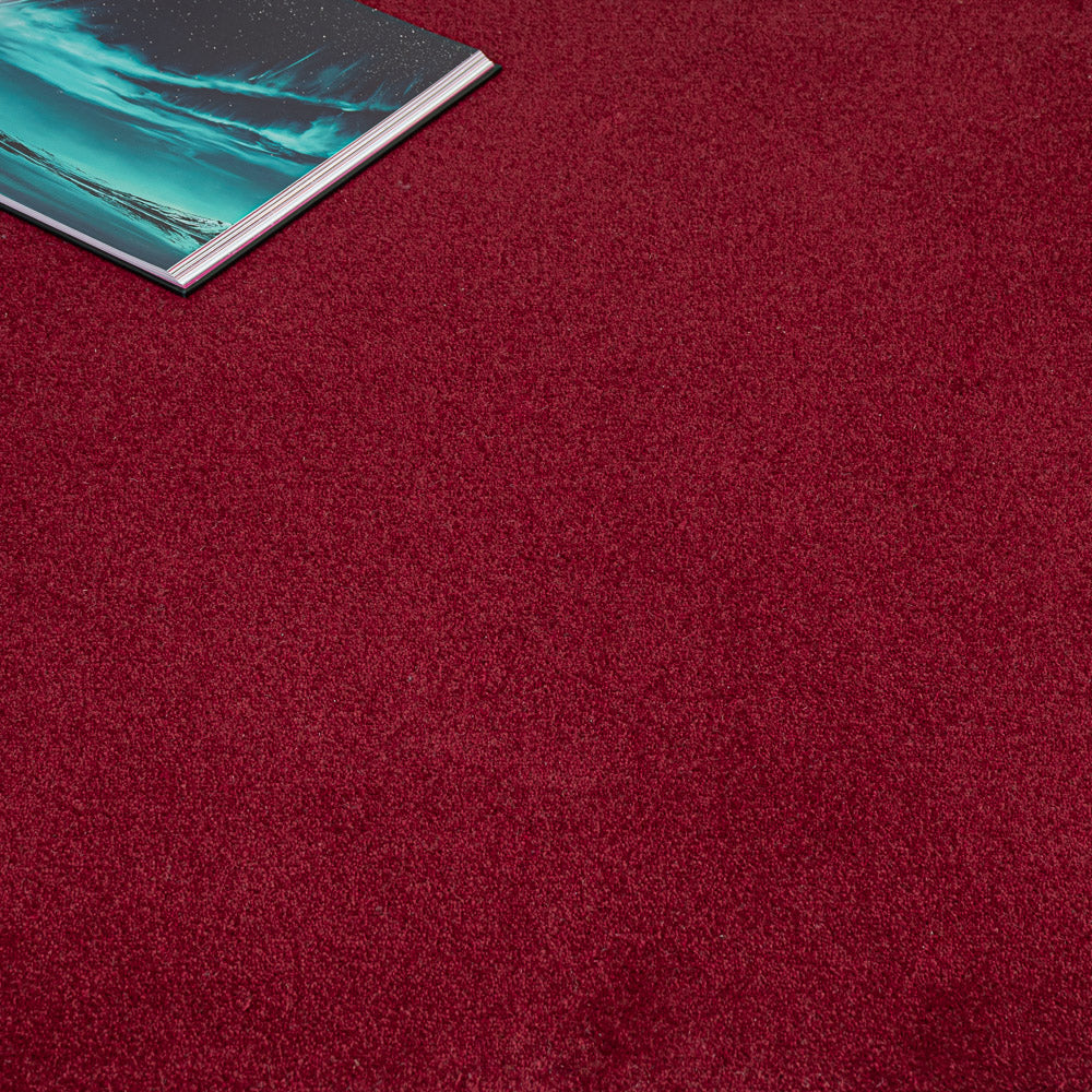 Claret Hampstead Deluxe 50oz Carpet by Cormar