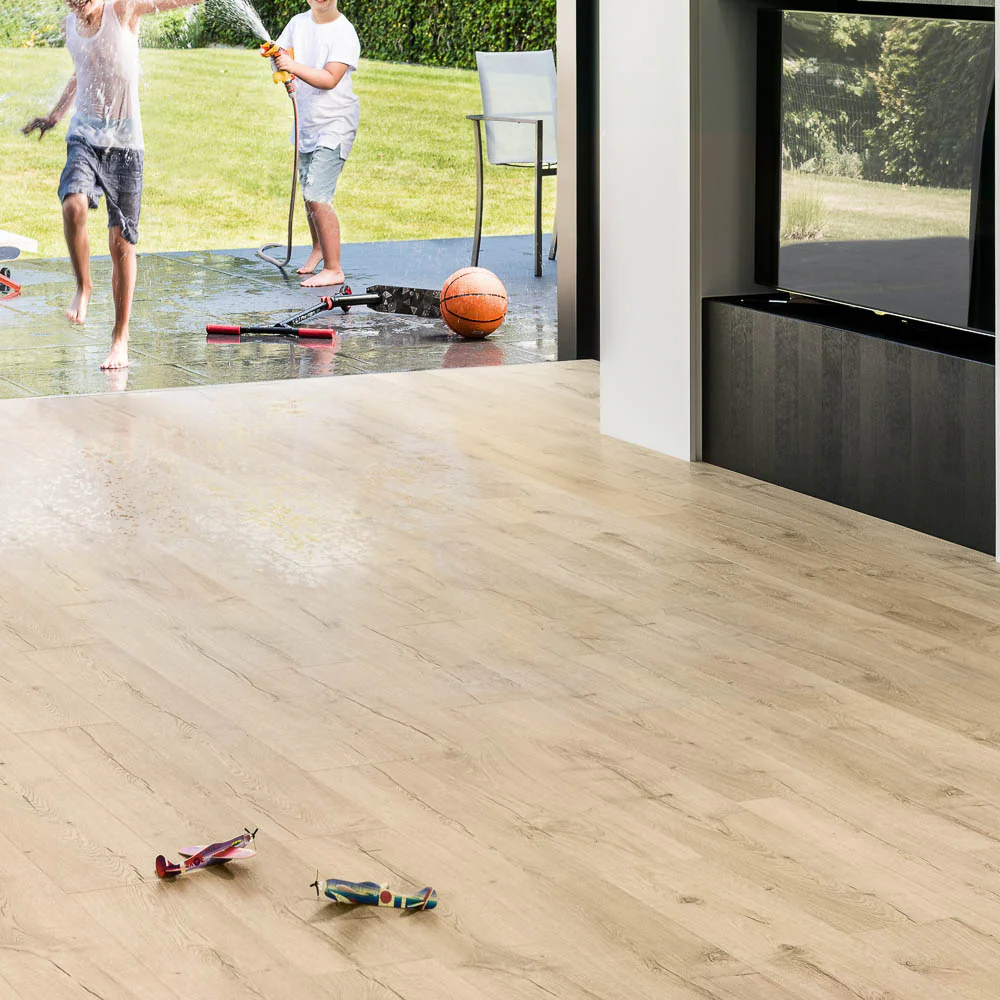 Classic Oak Beige IM1847 Impressive 8mm Laminate Flooring by Quick-Step - Image 4