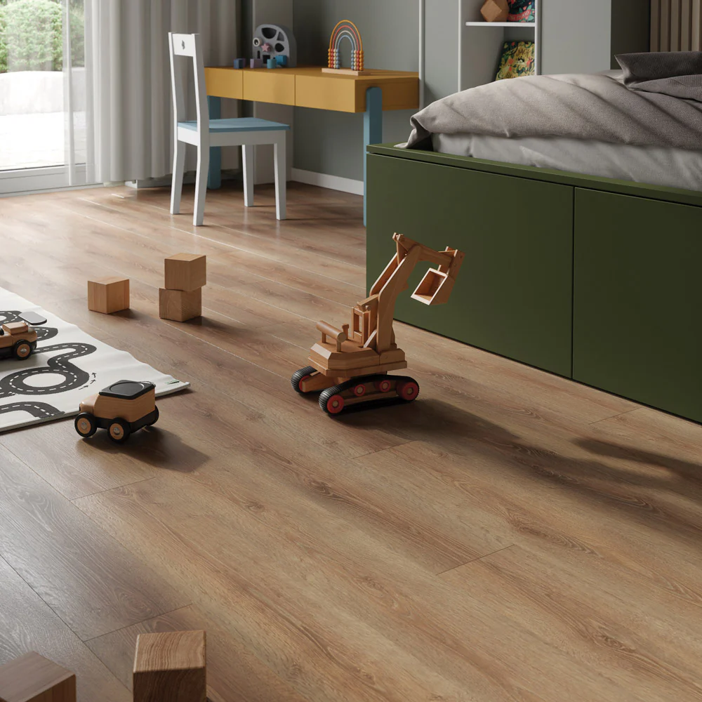 Clearwater Oak K057 Super Natural Classic 8mm Laminate Flooring by Krono Original - Image 2
