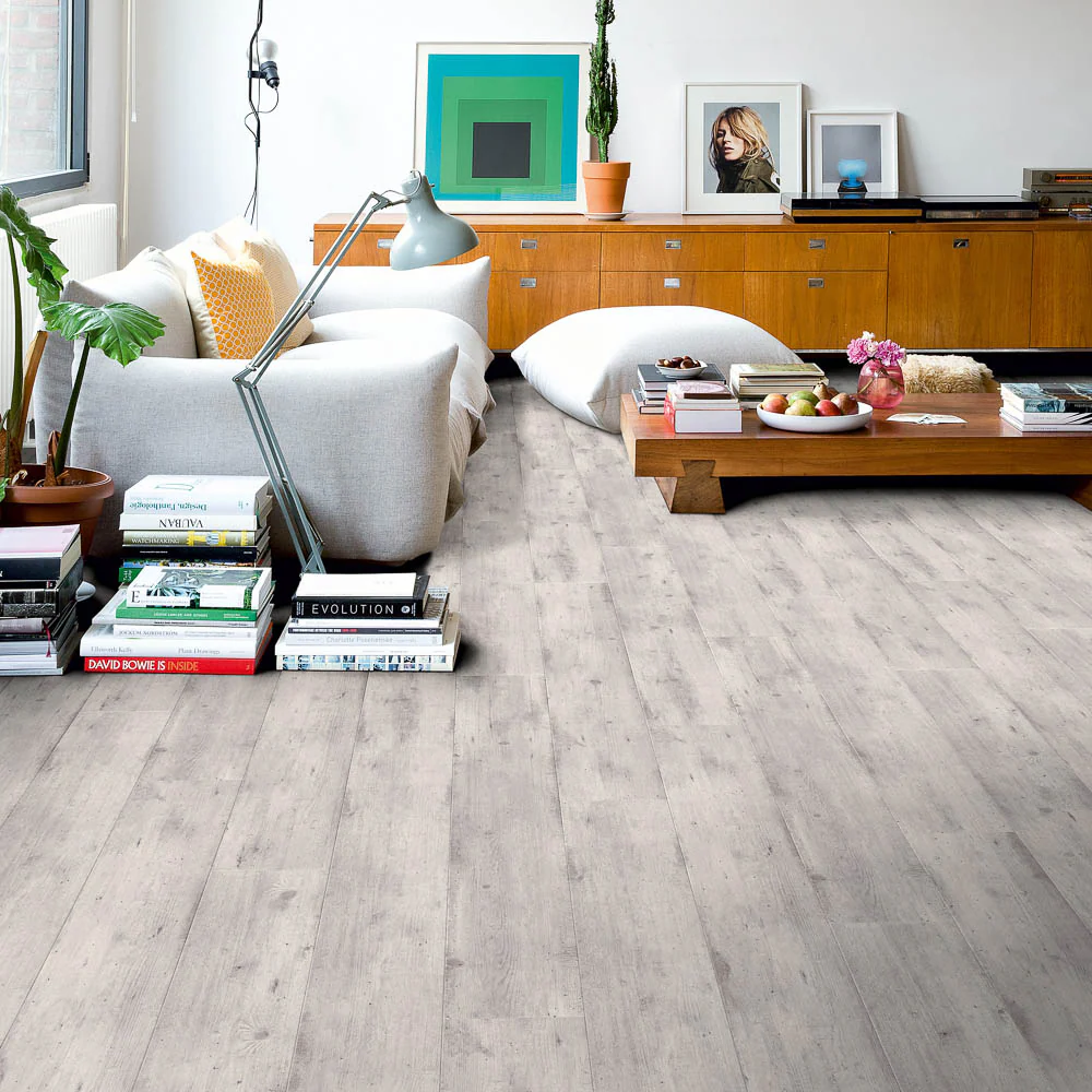 Concrete Wood Light Grey IM1861 Impressive 8mm Laminate Flooring by Quick-Step - Image 3