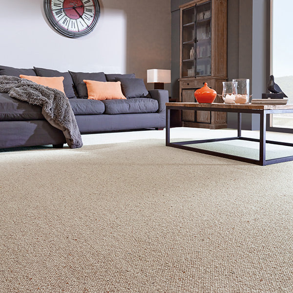 Ash Grey 920 Corsa Berber 100% Wool Carpet - Image 2