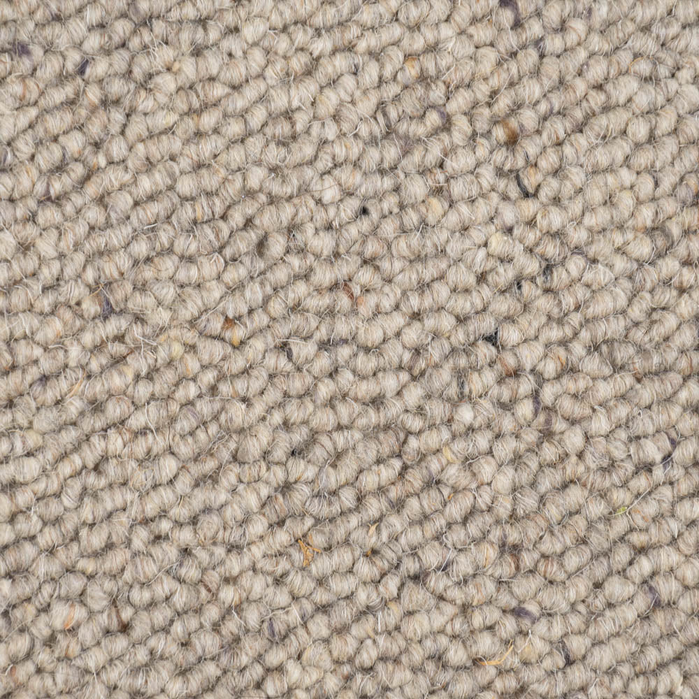 Ash Grey 920 Corsa Berber 100% Wool Carpet - Image 4