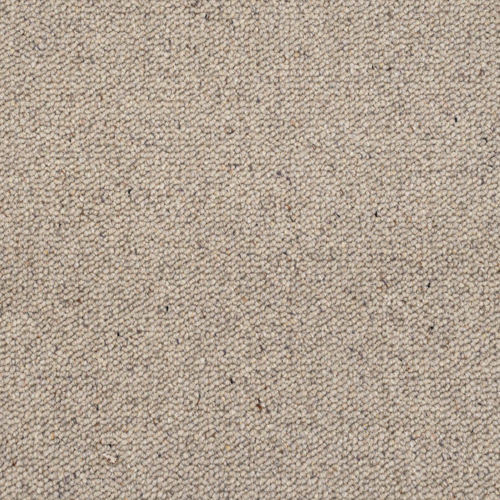 Ash Grey 920 Corsa Berber 100% Wool Carpet - Image 6