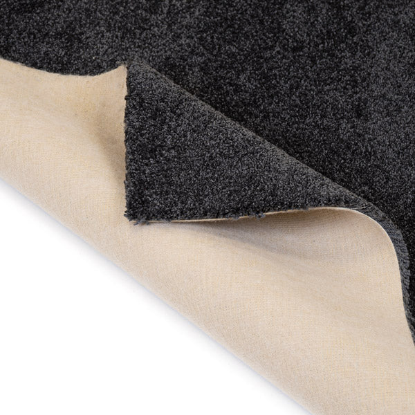 Dark Grey Artemis Luxury Saxony Carpet - Image 4