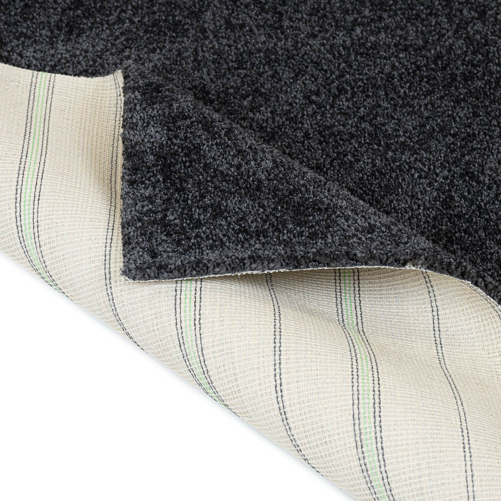 Dark Grey Hestia Saxony Carpet - Image 4