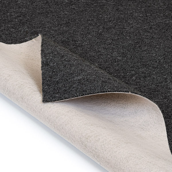 Dark Grey Utah Loop Feltback Carpet - Image 4