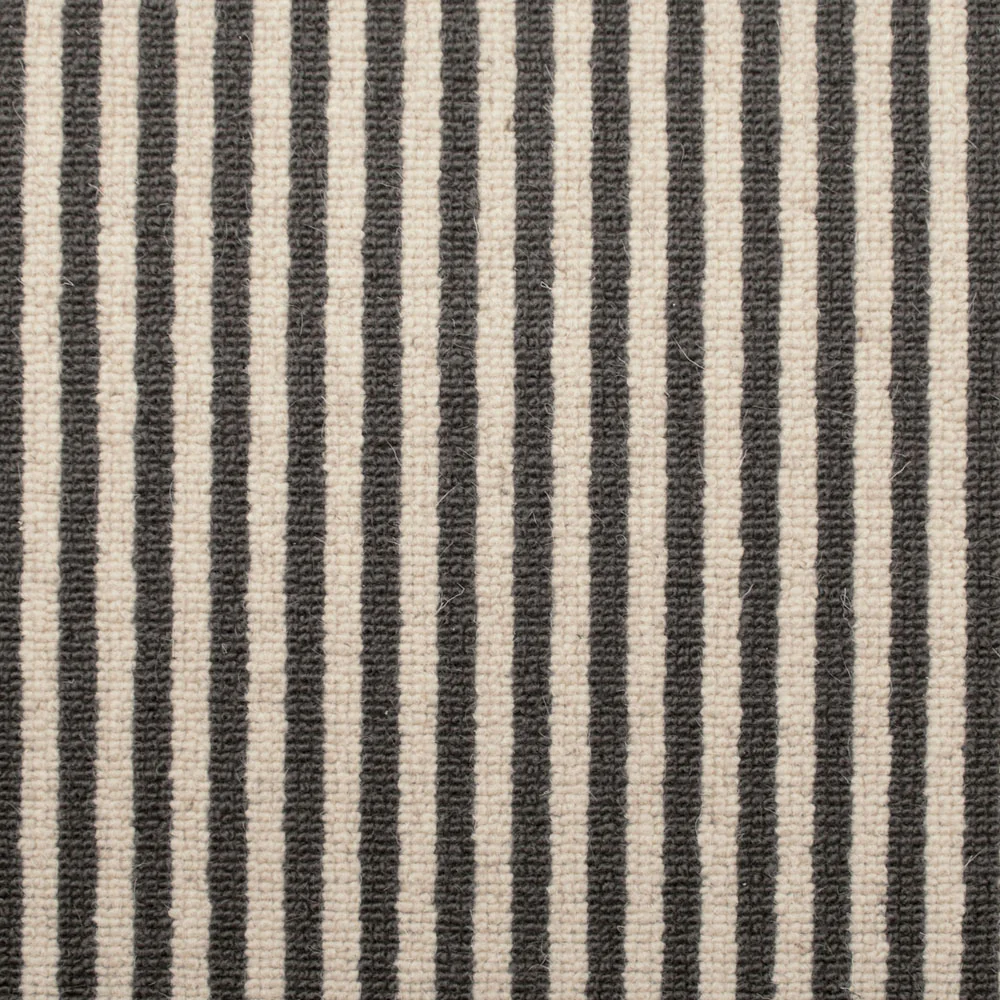 Day & Night 93 Lothian Wool Berber Striped Carpet - Image 2