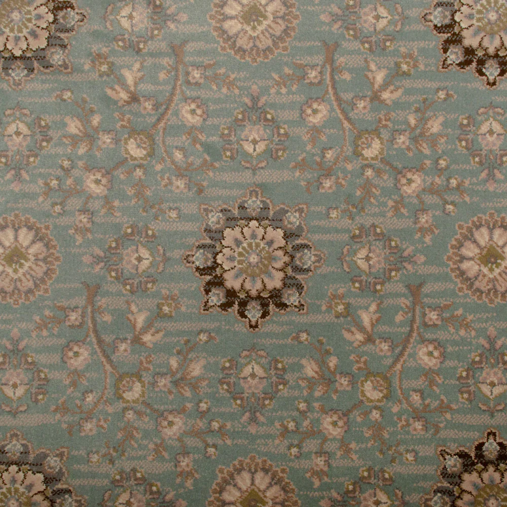 Duck Egg Blue Garden Springdale Carpet