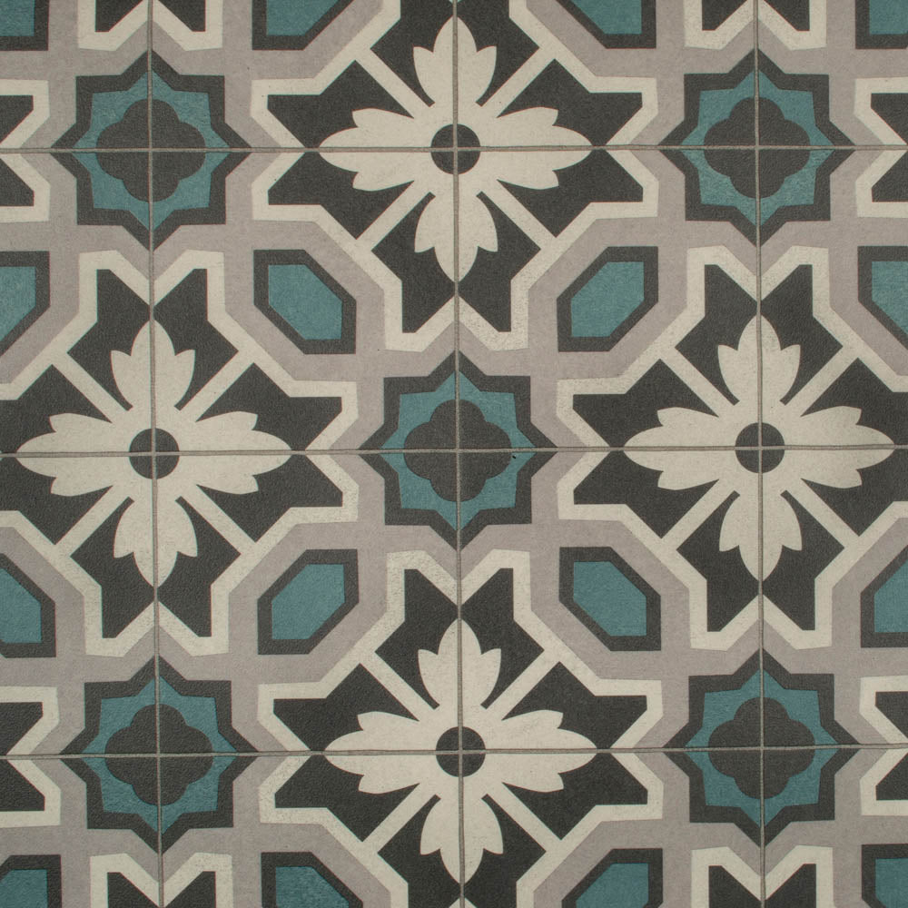Eleanor 696 Atlantic Tile Vinyl Flooring - Image 5