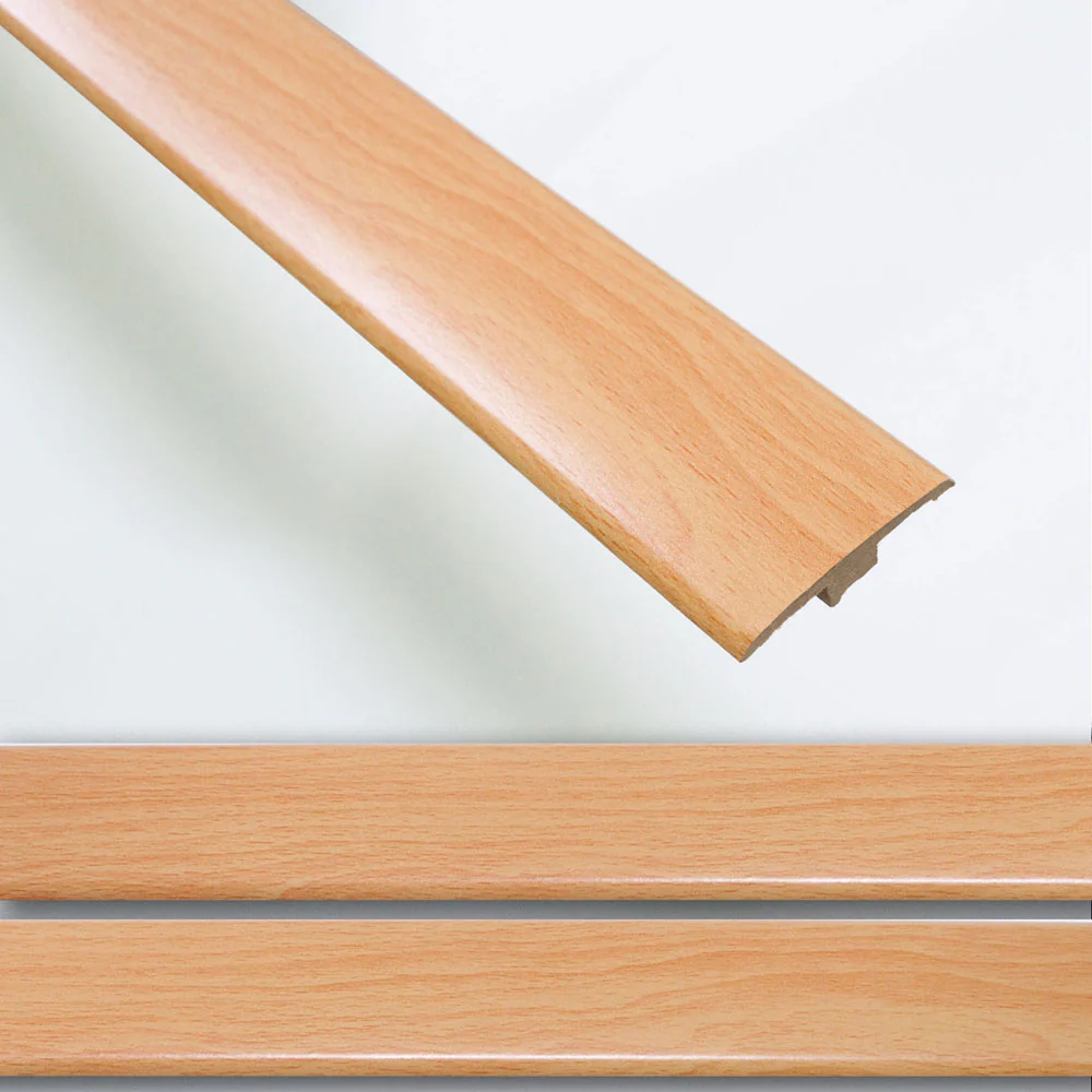 Enhanced Beech T Profile Laminate Door Bar