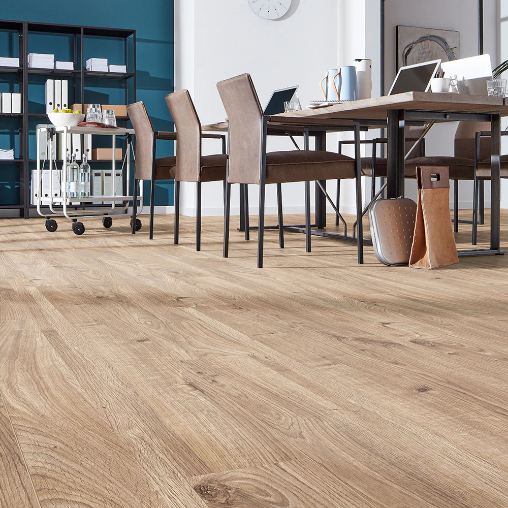Everest Oak Beige D3081 Mammut 12mm Laminate Flooring by Kronotex - Image 2