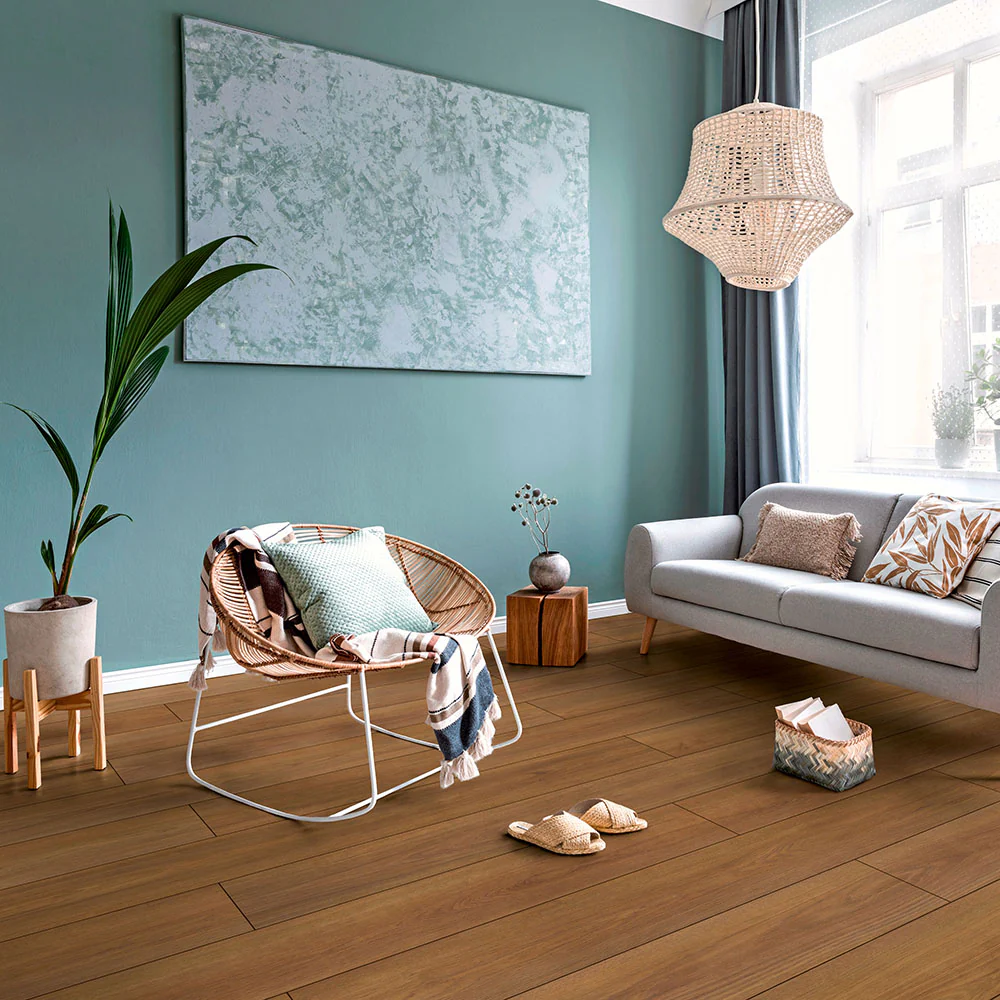 Finlay Oak Brown D90142 Standard Plus 7mm Laminate Flooring by Kronotex - Image 2
