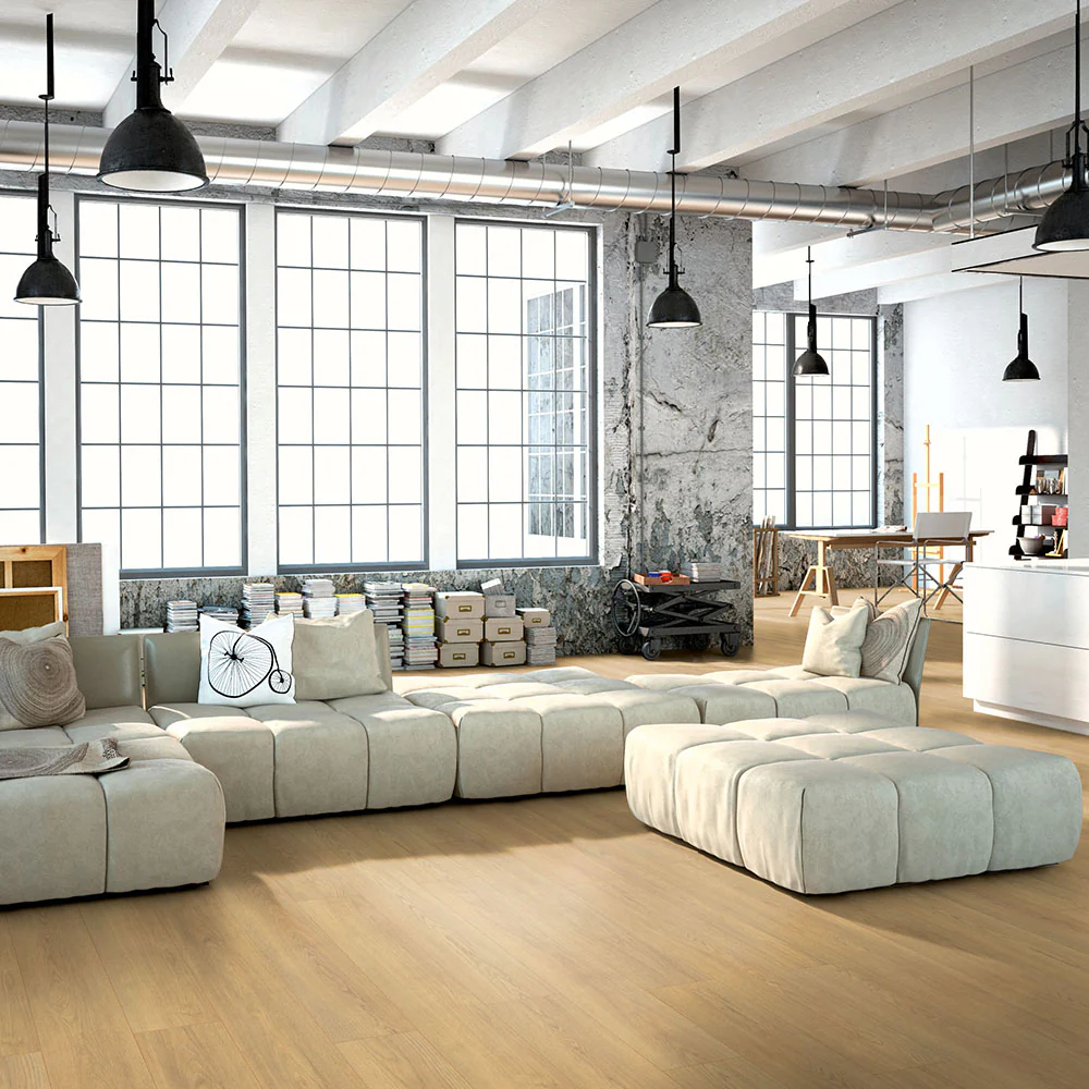 Finlay Oak Natural D90122 Standard Plus 7mm Laminate Flooring by Kronotex - Image 2