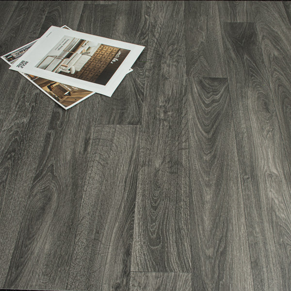 French Oak Anthracite Goliath 450 Vinyl Flooring by Tarkett Clearance - Image 2