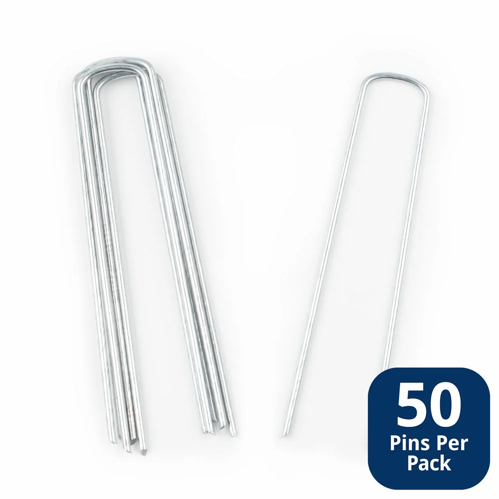 Galvanised Grass Pins 150mm - Image 3