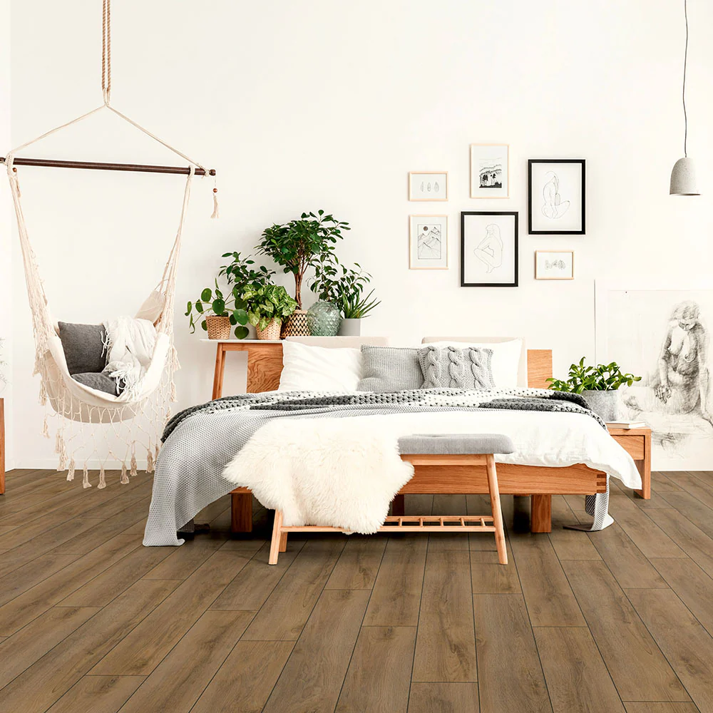 Grand Oak Brown D4957 Advanced 8mm Laminate Flooring by Kronotex - Image 2