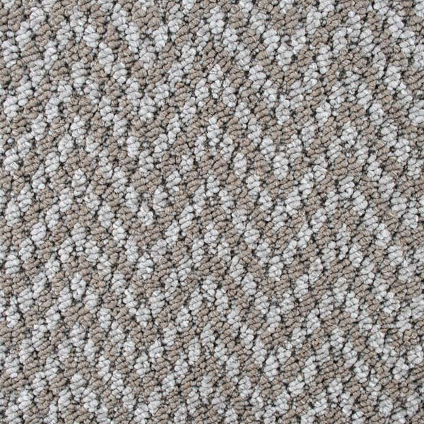 Greige Aztec Herringbone Carpet - Image 4