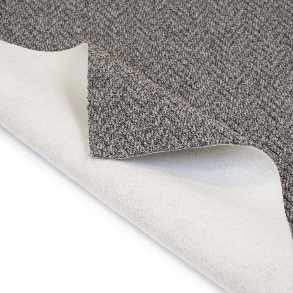 Grey Andes Herringbone Carpet - Image 4